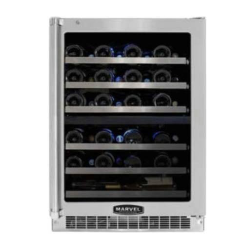 Marvel MPRO6DZE-BD-LL 24-Inch Professional Dual Zone Wine Cellar N2