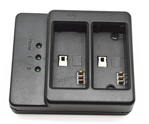 ProGear USB, iPhone, And Android Dual Battery Charger For GoPro Hero 3+/3 Compatible With Cell phone Chargers N2