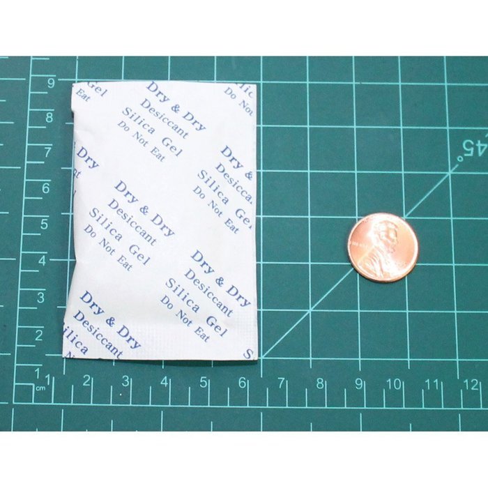 5 Gram Pack of 30 "Dry&Dry" Silica Gel Packets Desiccant Dehumidifiers N8