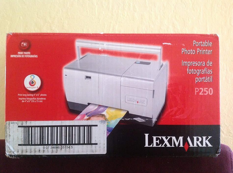 Lexmark P250 Portable Photo Printer N2
