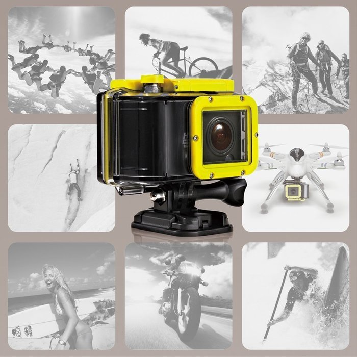 KOONLUNG N6S Sport Camera, Action Camera 1.5 Inch 160 Degree Ultra-wide Angle Lens Full HD 1080p WiFi Remote Control... N6