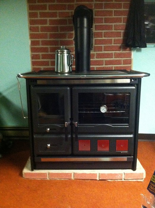 Wood Burning Cook Stove La Nordica "Rosa XXL", with Baking Oven N5