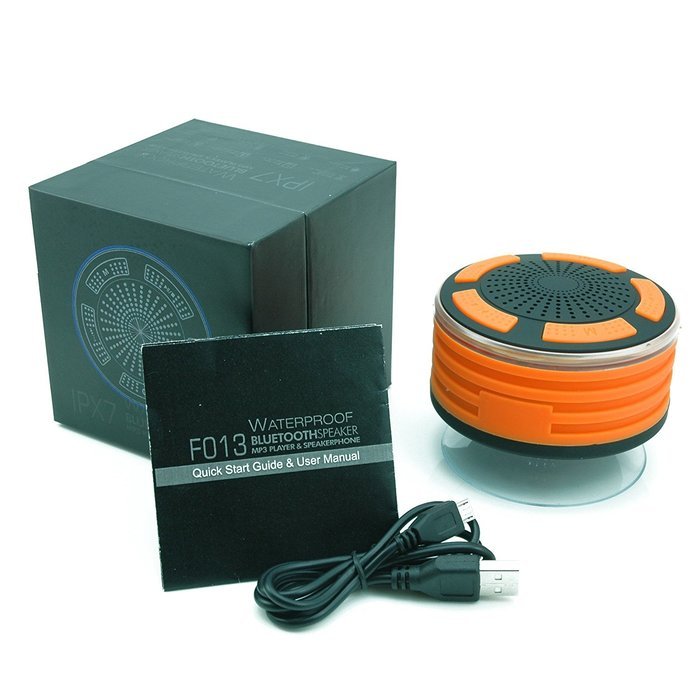 KONG KIM IPX7 100% Waterproof & Dust-proof Floating Bluetooth Shower Speaker Compatible with all Bluetooth devices... N15