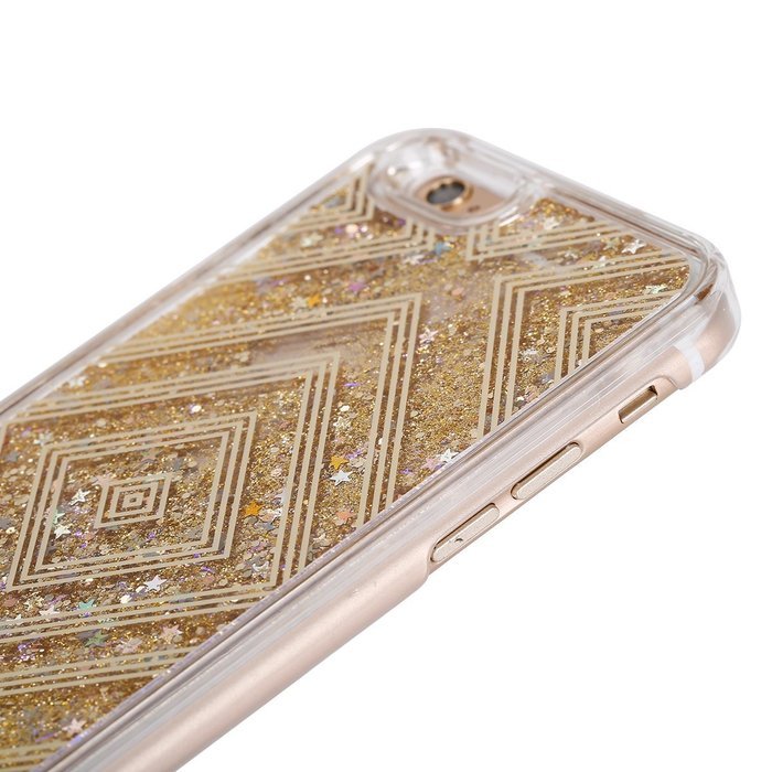 iPhone 6 Case, iPhone 6S Case,PHEZEN Christmas Tree Santa Claus Design Cool Quicksand Moving Stars Bling Glitter... N37