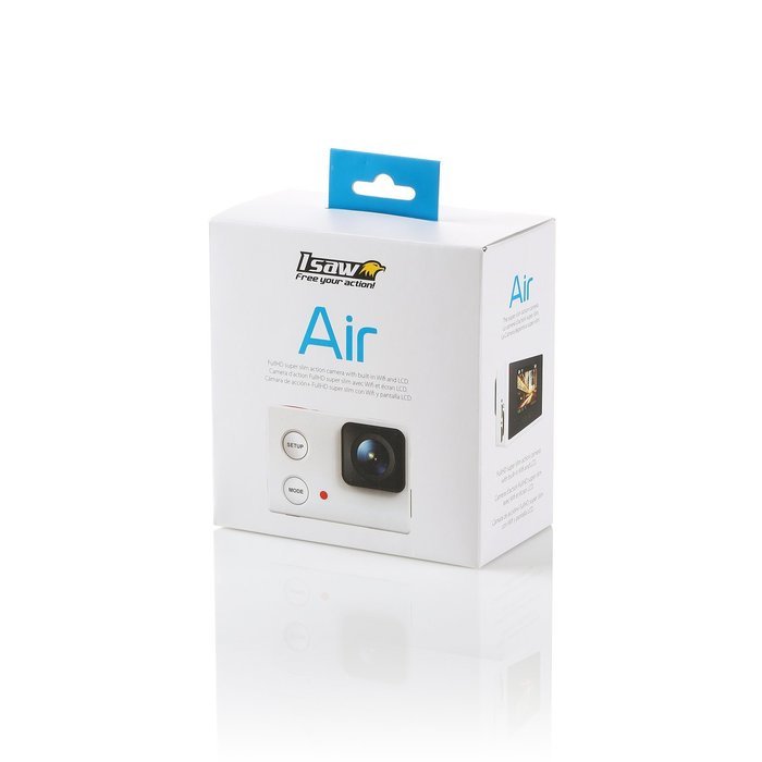ISAW AIR Wi-Fi Full HD Action Camera White N6