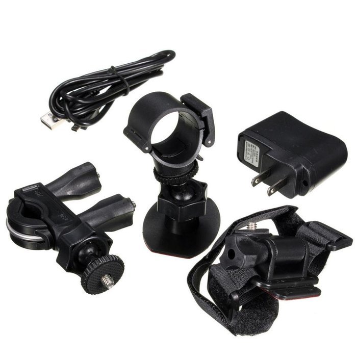 Sport Camcorder, POTO 1080P HD Bike Motorcycle Helmet Sports Mini Action Camera Video DVR DV Camcorder N6
