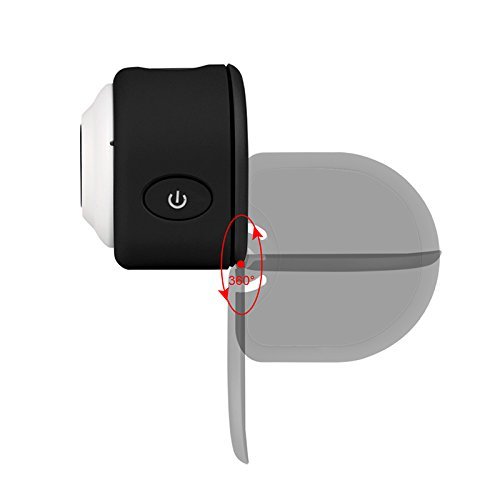 Sunsbell Mini WiFi Selfie Stick and Shoot Camera, 12MP HD 1080P Wireless Sport Action Camcorder with Remote Controller N7