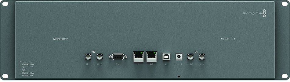 Blackmagic Design Smartview Duo Rackmountable Dual 8" LCD Monitors N2