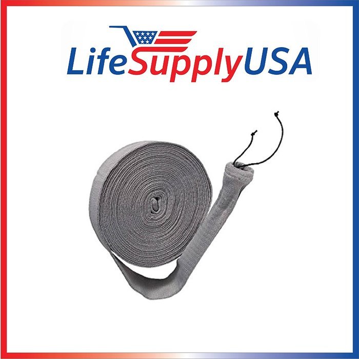 35 ft Central Vacuum Knitted Hose Sock Cover 35ft with Application Tube by LifeSupplyUSA