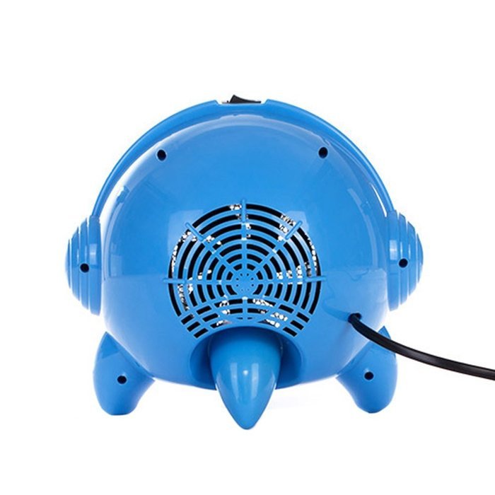 Rubility Cute Heater Safety Energy-saving Portable Heater Mini Household Office Desktop Household Electric Fan... N11