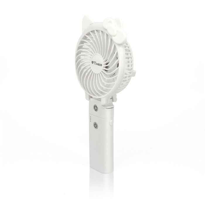 Tiveco Handheld USB Rechargeable Fan - V2 Black N14