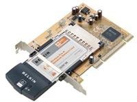 Belkin Wireless Pre N Desktop Network Card Adapter Pci 802.11B, 802.11G, 802.11N Draft