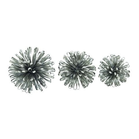 Benzara 56885 Outstanding Iron Table Decor44; Set of 3