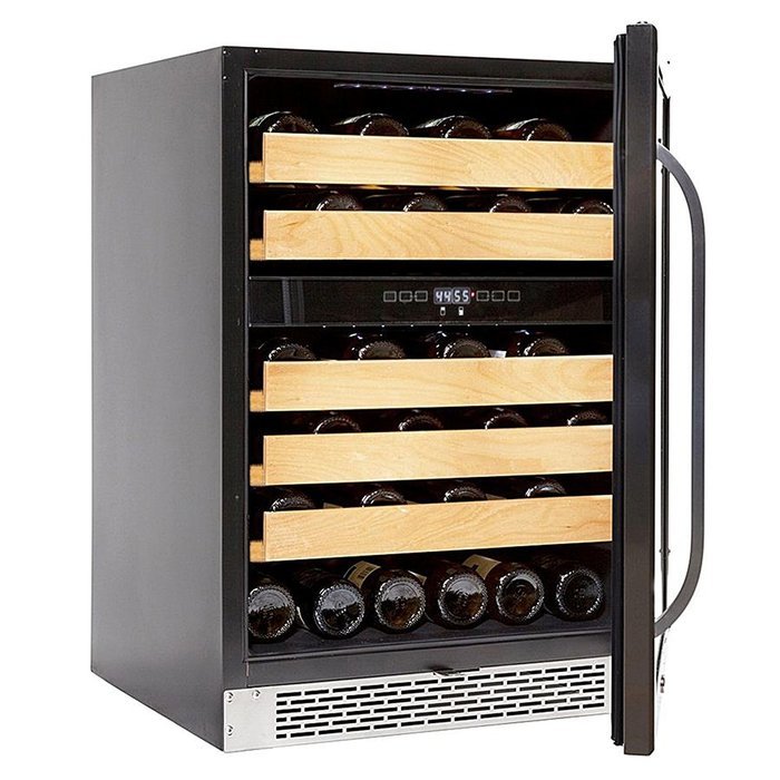 Whynter BWR-281DZ Dual Zone Built-In Wine Refrigerator, 28-Bottle N5