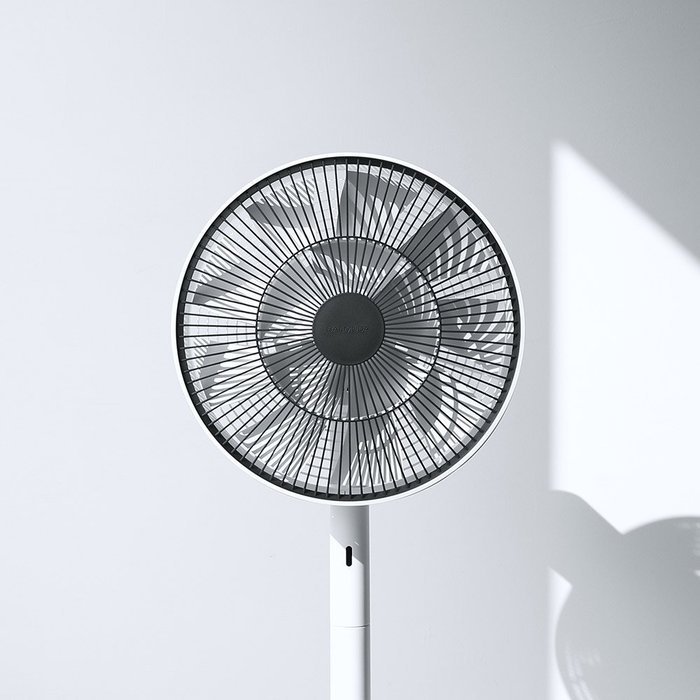Barumyuda Dc Motor Energy Saving Fan Greenfan Japan (Japan Fan Green) White &times; Black Egf-1500-wk Made ​​In Japan N5