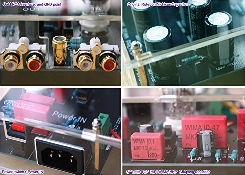 Little Bear T10-Pro 12AX7B Tube valve Phono Turntable RIAA Preamp preamplifier Ver2.5 N2