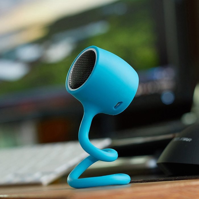 MasterPal Telego Speaker (Blue): (Summer Promotion!!!) A 4cm 2W Mini Bluetooth Bike Speaker, Featuring Easy-to-fix... N2