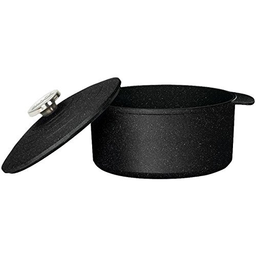New THE ROCK by Starfrit 060737-002-0000 THE ROCK by Starfrit 4-Quart Dutch Oven/Bakeware with Lid