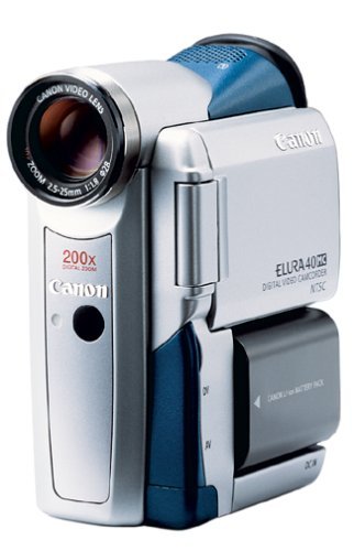Canon Elura 40MC MiniDV Digital Camcorder w/ 2"LCD, MMC Card and Digital Still Mode (Discontinued by Manufacturer) N8