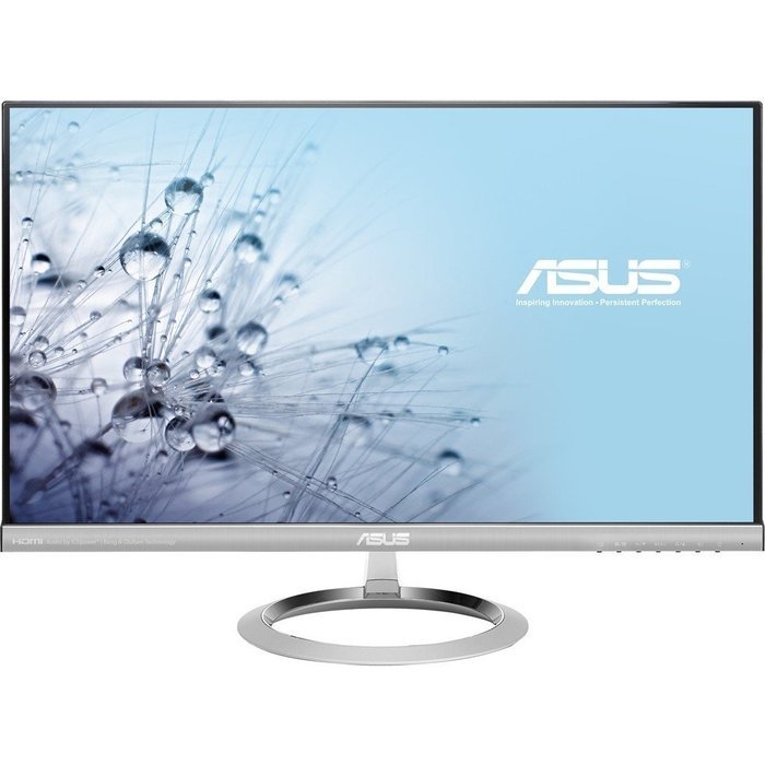 Asus - 25" IPS LED HD Monitor - Black, Silver