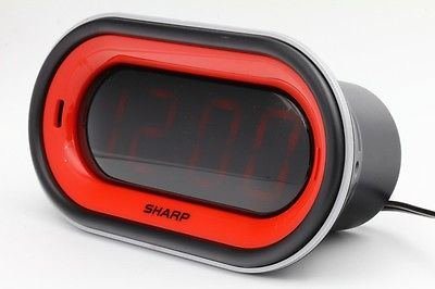 New Sharp 1.4" Custom Siren Sound 100db Alarm Clock SPC1181