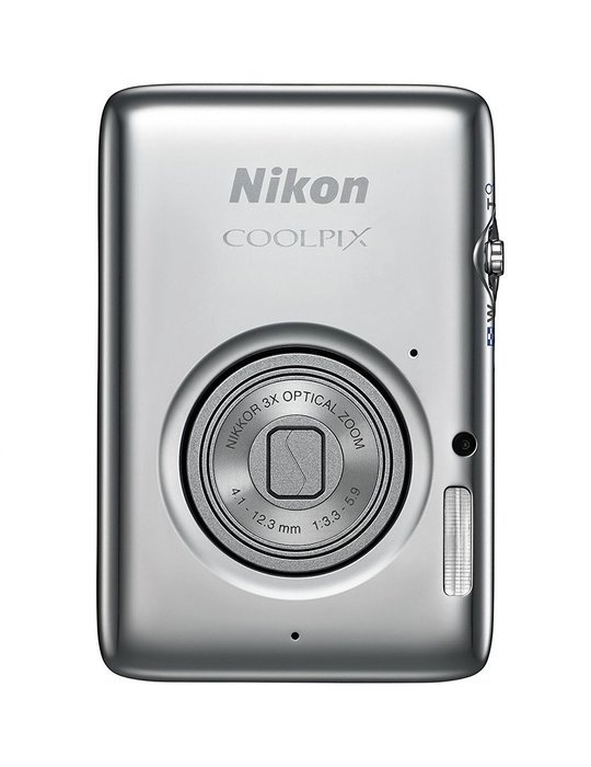 Nikon COOLPIX S02 digital camera ultra-small body Touch LCD Mirror Silver S02SL - International Version (No Warranty) N4