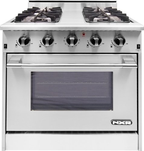 NXR Stainless Steel Freestanding Gas Range DRGB3001LP N5