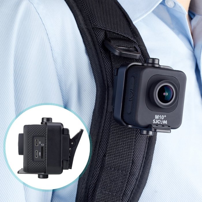 SJCAM M10+ Plus Sports Action Camera WiFi 2K HD 12MP 170 Degree Wide Angle Lens Gyro Anti-Shake Waterproof Case... N5