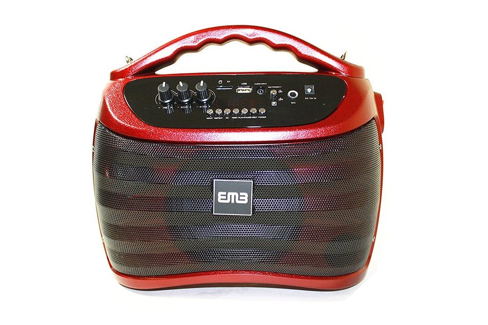 EMB PKX5BT 30W Portable Professional Rechargeable Boom Box Speaker Built in BLUETOOTH/SD/MMC/USB, etc.