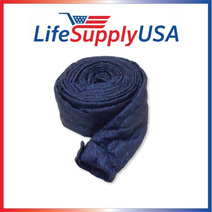 35 Ft Quilted Padded Central Vacuum Hose Cover with Zipper