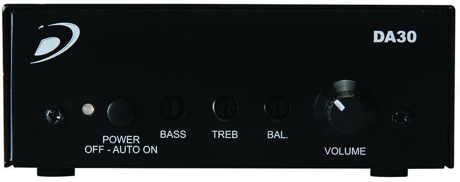 Dayton AudioDA30 2x15W Class D Bridgeable Mini Amplifier (Black) N2