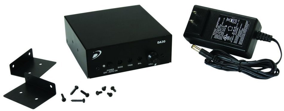 Dayton AudioDA30 2x15W Class D Bridgeable Mini Amplifier (Black) N3
