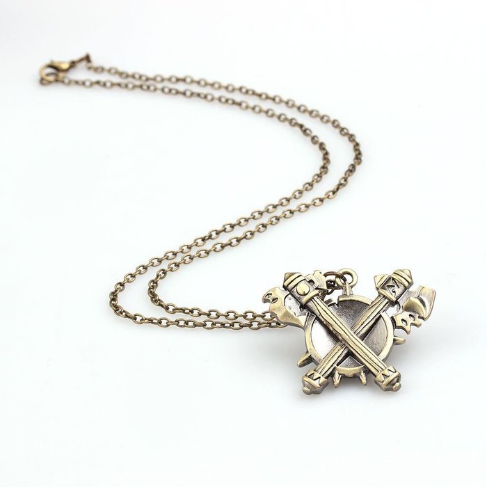 Fashion Game's World of Warcraft Pendant Chain Alloy Choker Necklace N2