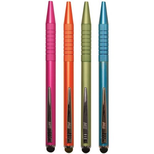 New MOBILE EDGE MEASPA4 Tech Pens Aluminum Twist Pen & Stylus Combo