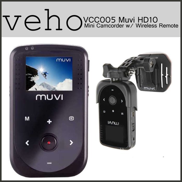 Veho Muvi 1080p HD Mini Camcorder with