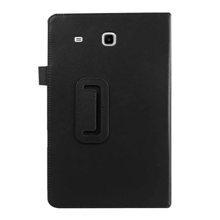 Generic Case for Galaxy Tab E 9.6-Inch T560 T561, 360 degree rotation PU Leather Slim Protective Case Cover (black) N36