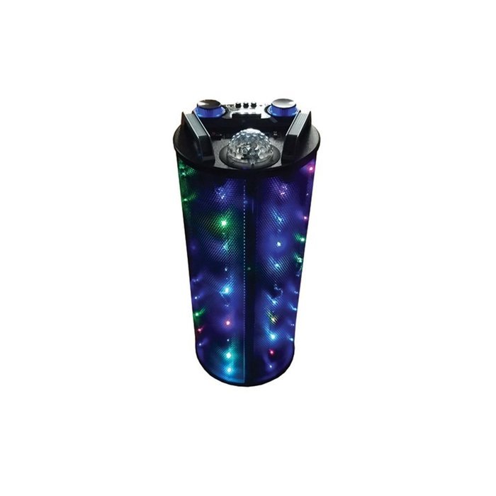 IQ Sound IQ-4810DJBT 2x10" Rechargeable DJ Speaker w/Bluetooth/FM/USB/SD/AUX-In/Mic/Remote N4