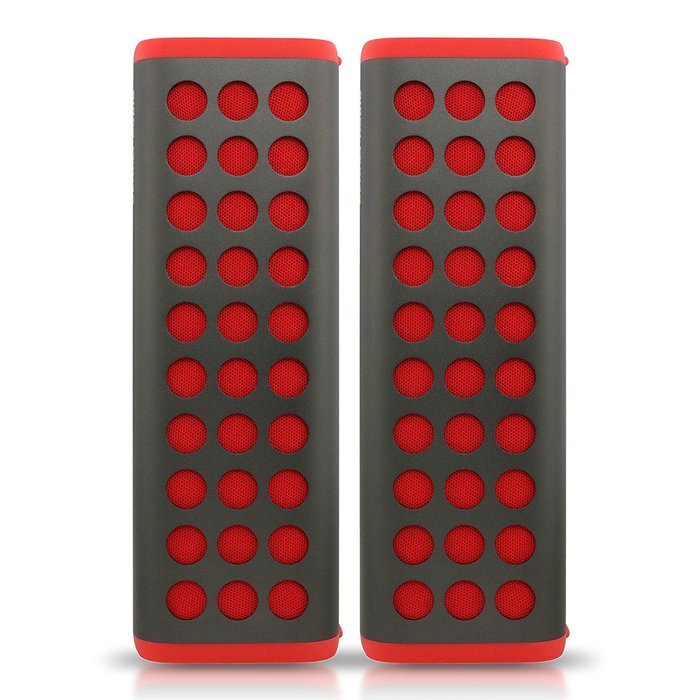 NEW SUMMER 2016 Wireless Rechargeable Bluetooth Stereo Surround Sound Large Dual Pairing Speakers by Denali Audio N16