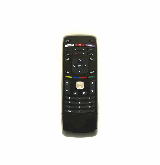 Vizio Smart TV Qwerty Keyboard Remote for all Vizio - 1 Year Warranty