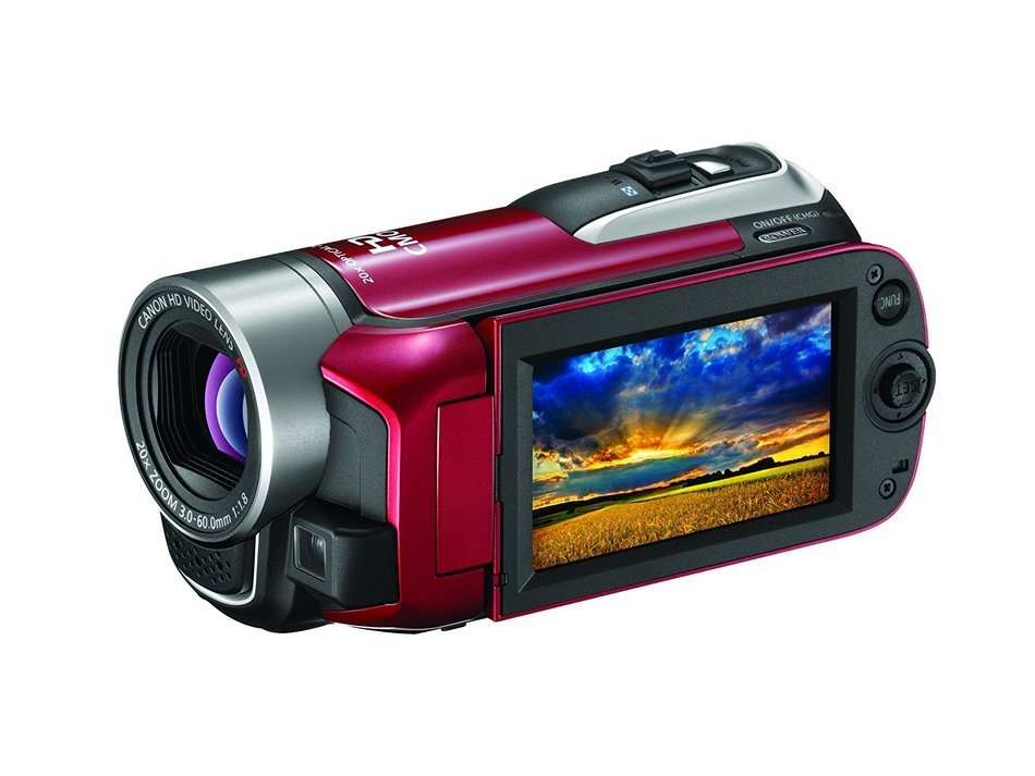 Canon VIXIA HF R10 Full HD Camcorder w/8GB Flash Memory (Red) (Discontinued by Manufacturer) N11