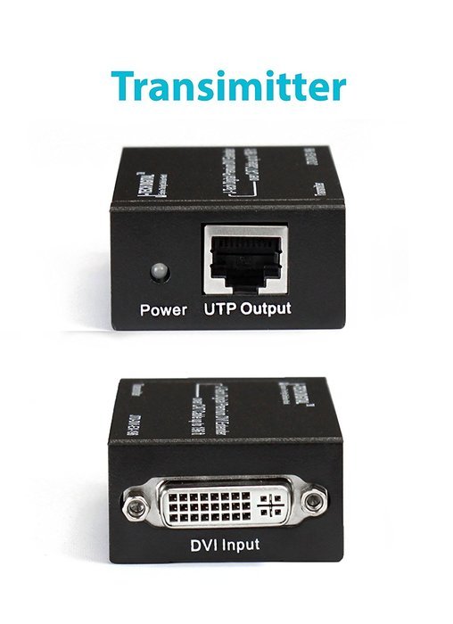 J-Tech Digital(Receiver Only) Hdmi Extender Over Tcp/ip Ethernet/over Single Cat5e/cat6 Cable 1080p with IR Remote... N3