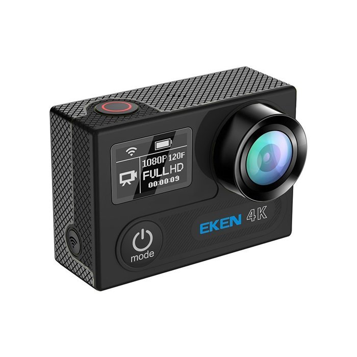 EKEN H8 Pro Wifi Waterproof Action Camera 4K30 1080P120 Ambarella A12S75 Sony Sensor with 2 Batteries + 2.4G Remote... N3