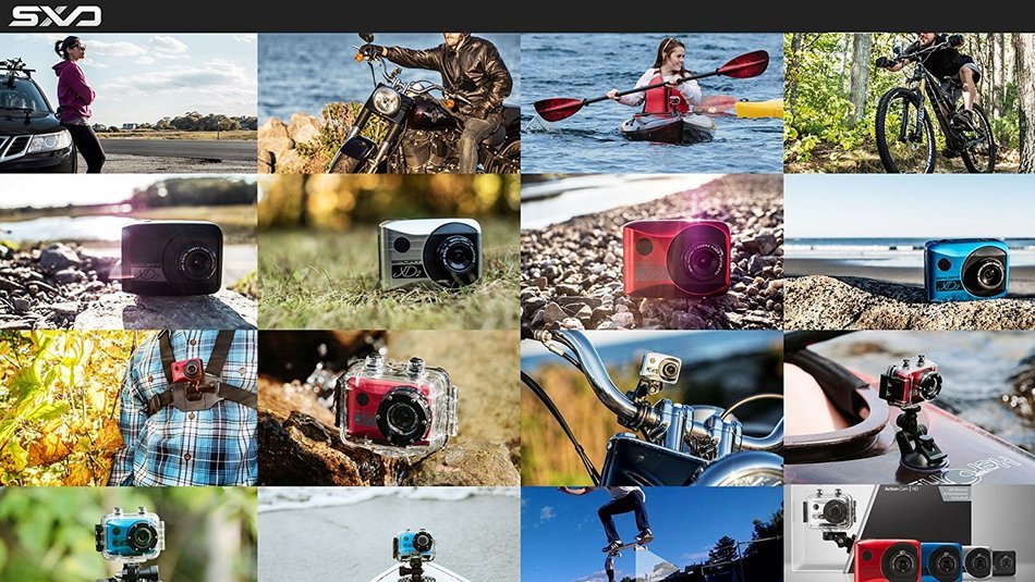 Sport XD2 SXD2 Camera HD 1080P Action Cam 2" LCD Screen With Bundle Kit All Mounts & Accessories Included BLACK N6