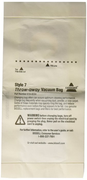BISSELL Style 7 Vacuum Bag, 32120
