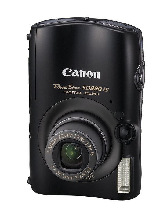 Canon Powershot SD990IS 14.7MP Digital Camera with 3.7x Optical Image Stabilized Zoom (Silver)