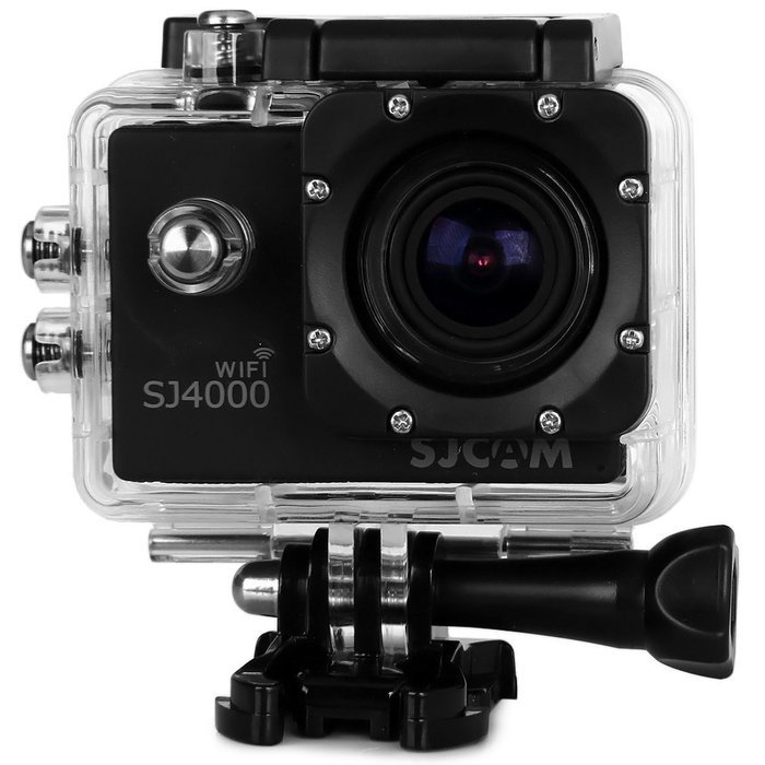 GearBest SJCAM SJ4000 1.5 inch LCD WiFi Diving Bicycle Action Sports DV/Car DVR Camera Outdoor Waterproof (Black) N5