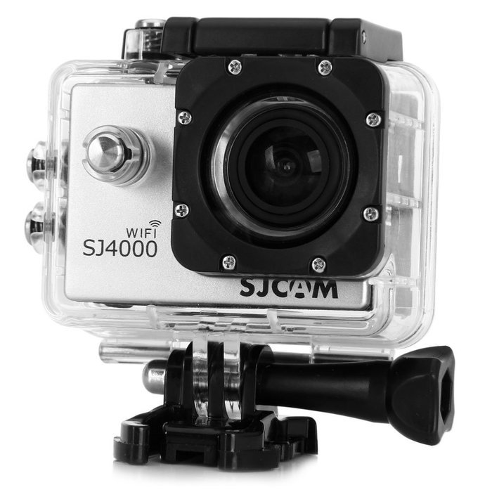 GearBest SJCAM SJ4000 1.5 inch LCD WiFi Diving Bicycle Action Sports DV/Car DVR Camera Outdoor Waterproof (Black) N6