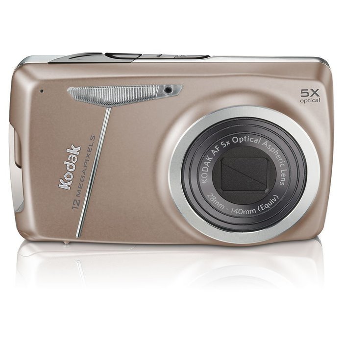Kodak Easyshare M550 12 MP Digital Camera with 5x Wide Angle Optical Zoom and 2.7-Inch LCD (Tan) N4
