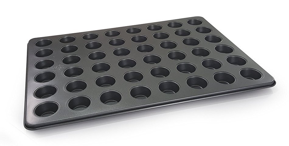 Monster Bakeware 21 Cup Mini Loaf Pan, Metallic, 21" x 15" N4