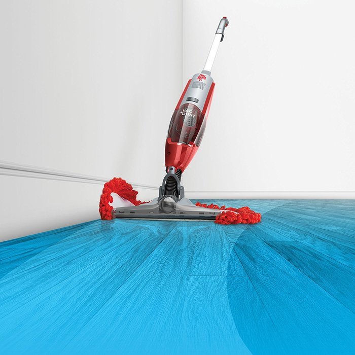 Dirt Devil SD21000 Vac+Dust Corded Bagless Vacuum with Swipes Microfiber Scrubbing Pad